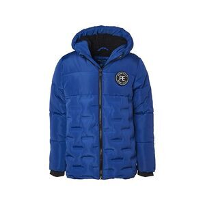Perry Ellis Boys Logo Quilt Puffer Jacket, Blue